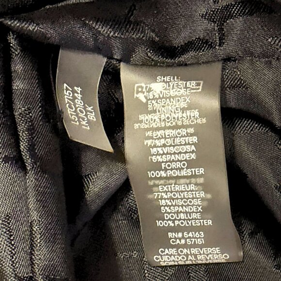 Karl Lagerfeld Paris Embellished Rose Motif Holiday Blazer • NWT $219 • Size 10 - Picture 14 of 14